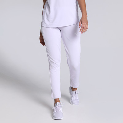 PUMA Tec Sport Pants Solid Women White Track Pants