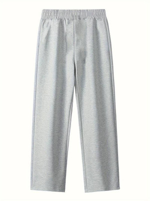 Daphne Maurier Loose Fit Men Grey Trousers