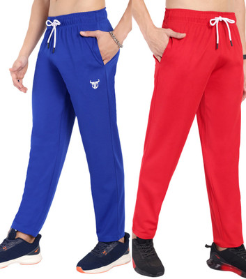 Go Devil Solid Men Multicolor Track Pants