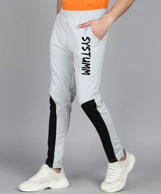 mfb Printed Men Grey Track Pants