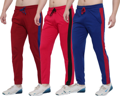 MYOO Colorblock Men Multicolor Track Pants