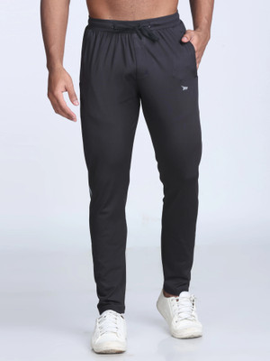 Ocra Solid Men Grey Track Pants