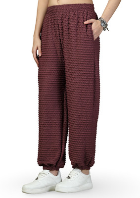 UZARUS Self Design Women Multicolor Track Pants