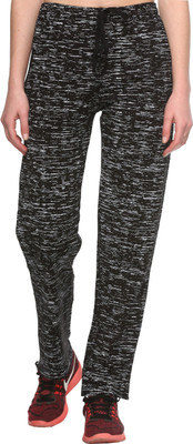 HouseOfCommon Checkered Women Black, White Track Pants