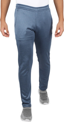 Rock.it Solid Men Blue Track Pants