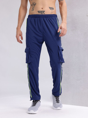 HRX by Hrithik Roshan Solid Men Green Track Pants