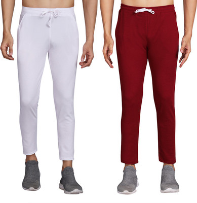 DCR Solid Men Multicolor Track Pants