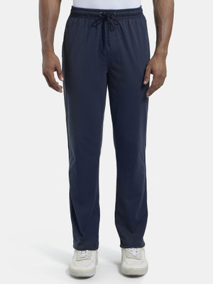 JOCKEY 9500 Super Combed Cotton Rich Solid Men Grey Track Pants