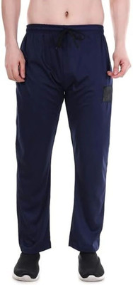 NAVII CLOTHING Solid Men Blue Track Pants