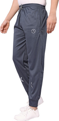 ANAND Solid, Self Design Men Multicolor Track Pants