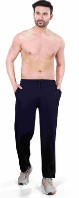 ACTLIVE Graphic Print Men Black Track Pants