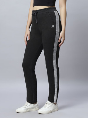 Laasa Sports Solid Women Grey Track Pants