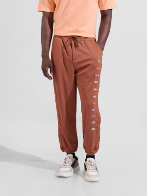 The Indian Garage Co. Printed Men Brown Track Pants