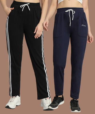 SYDNEY HILLS Solid Women Multicolor Track Pants