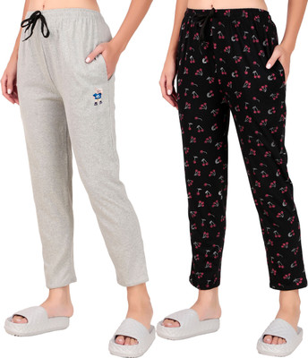 FASHIONHOUSETS Solid, Printed Women Multicolor Track Pants