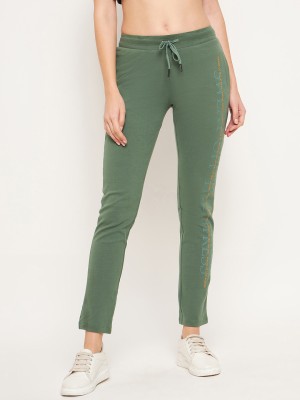 MADAME M SECRET Solid Women Green Track Pants