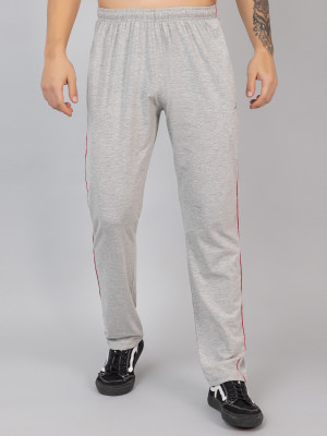 Zeffit Solid Men Grey Track Pants