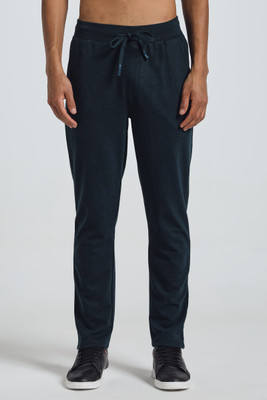 KOR Solid Men Dark Blue Track Pants