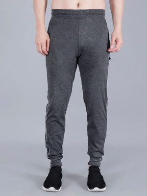 Tf-tex Fro Solid Men Grey Track Pants
