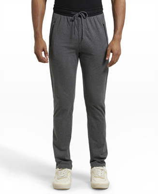 JOCKEY 9510 Super Combed Cotton Rich Solid Men Grey Track Pants