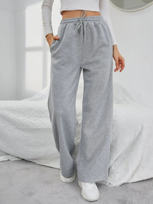 PROGENY Solid Women Grey Track Pants