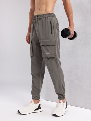 HRX by Hrithik Roshan Solid Men Grey Track Pants