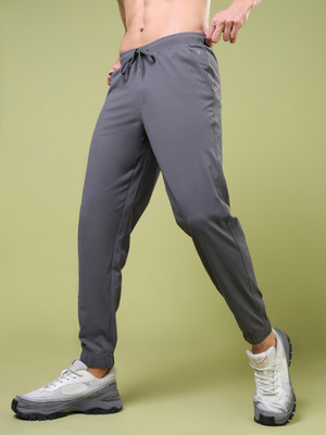 TECHNOSPORT Solid Men Grey Track Pants