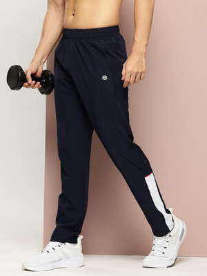 Turnfit Solid Men Dark Blue Track Pants