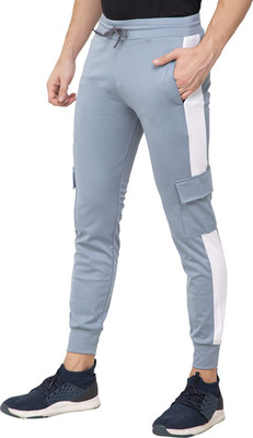Proxima Colorblock Men Blue Track Pants