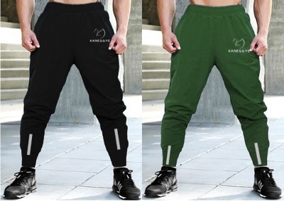 Kzaara Enterprises Graphic Print Men Black Track Pants