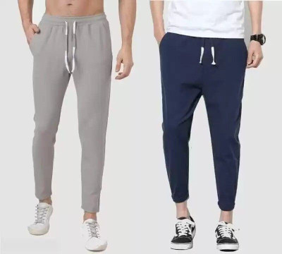 Kashmiri threading Solid Men Brown Track Pants