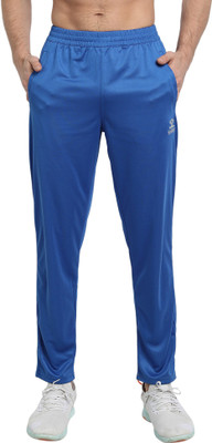 Shrey Solid Men Light Blue Track Pants