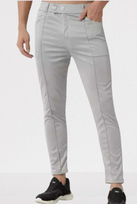 Nitya TrackP Self Design Men Grey Track Pants