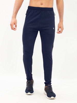 TECHNOSPORT Printed Men Blue Track Pants