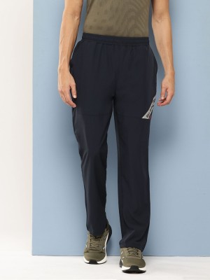 SLAZENGER Solid Men Blue Track Pants