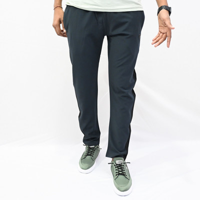 RV ROYAL Solid Men Grey Track Pants