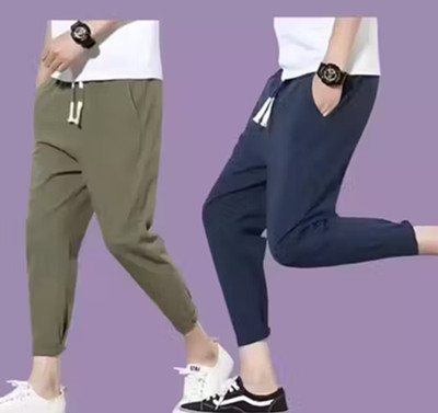 Mehmeti Solid Men Multicolor Track Pants