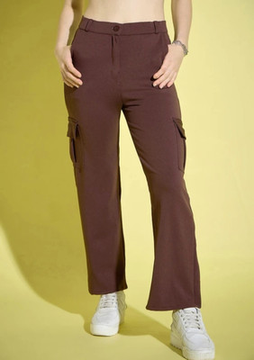KAGAFANCYDRESS Solid Women Brown Track Pants