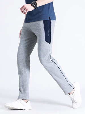 CROCODILE Solid Men Grey Track Pants