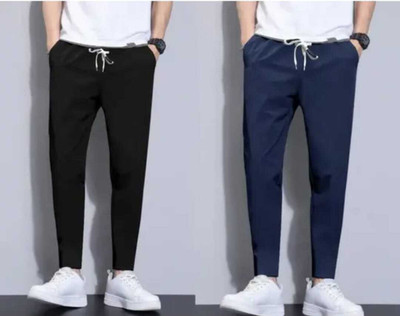 U GENIUS SPORTS Solid Men Multicolor Track Pants