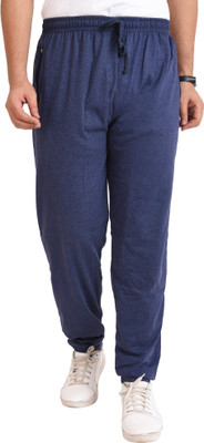NEO GARMENTS Solid Men Blue Track Pants