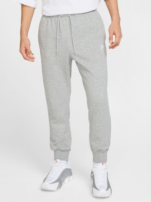 NIKE Solid Men Grey Track Pants