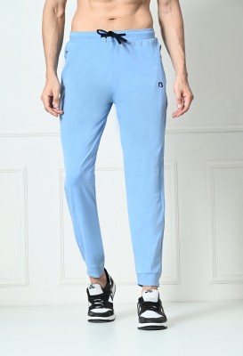 BILDOS Solid Men Light Blue Track Pants