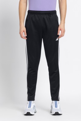 ADIDAS Printed Men Black Track Pants