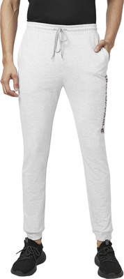 Ajile By Pantaloons Printed Men Grey Track Pants