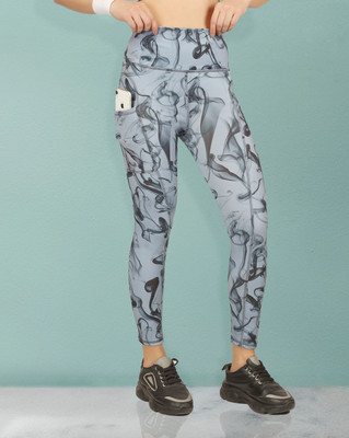 BEYOGINI Printed Women Grey Track Pants