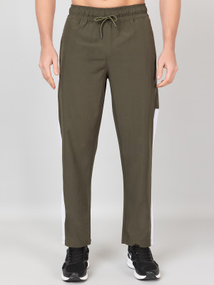 Pyro Spirit Colorblock Men Olive Track Pants