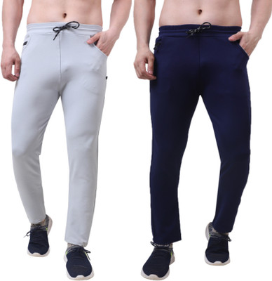 Kroop Solid Men Multicolor Track Pants