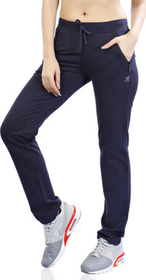 Laasa Sports Solid Women Blue Track Pants