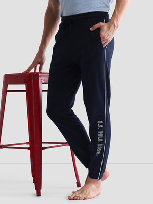 U.S. POLO ASSN. Solid Men Blue Track Pants